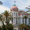 Hôtel Negresco à Nice. Filigrane avec le logo de Ronda Tour et son adresse web www.ronda-tour.com sur la photo.